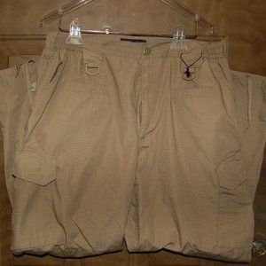 LAPG  elastic waistband basic operator pants 38x30